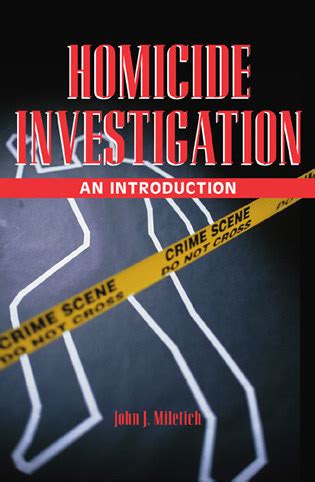 Homicide Investigation: An Introduction - 9780810846258