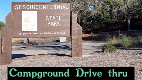 Sesquicentennial State Park Campground - YouTube