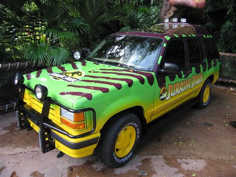 Ford explorer jurassic park replica