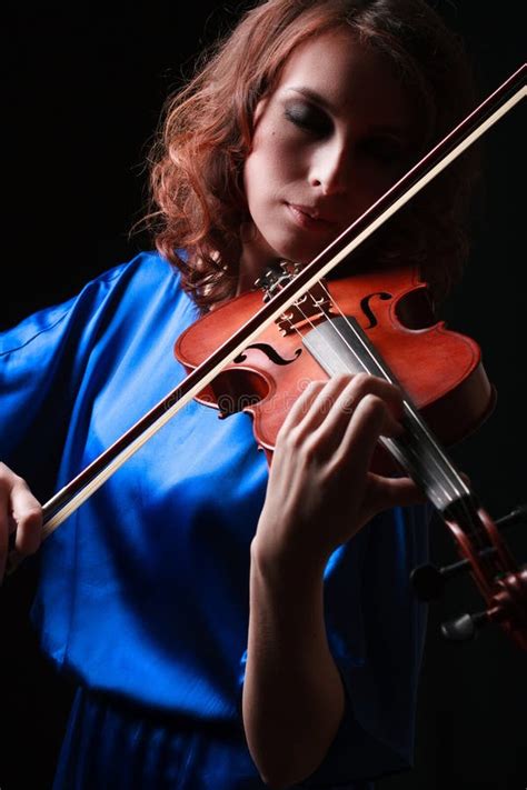 Violin Playing Violinist Musician Stock Photo - Image of classical ...