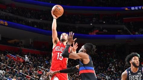 New Orleans Pelicans 116-110 Detroit Pistons | NBA Highlights | NBA ...