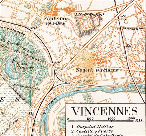 Vintage Vincennes | Street map, Vincennes, Vintage world maps