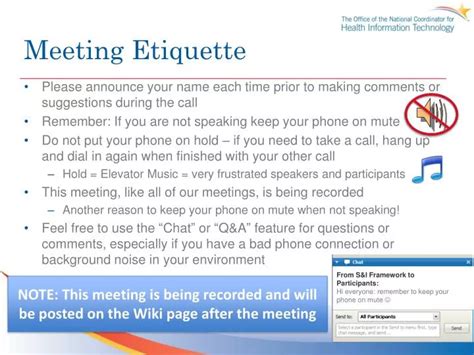 PPT - Meeting Etiquette PowerPoint Presentation, free download - ID:1688189