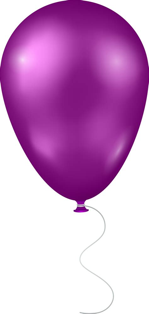 purple balloonss - Clip Art Library