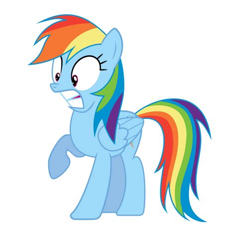 Surprised Rainbow Dash by RogerDaily on DeviantArt