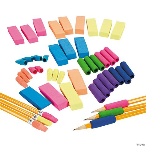 Pencil Grips, Erasers & Toppers - Discontinued