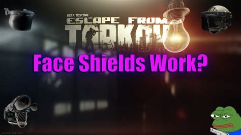 Escape From Tarkov - Face Shields Funcionam? - YouTube