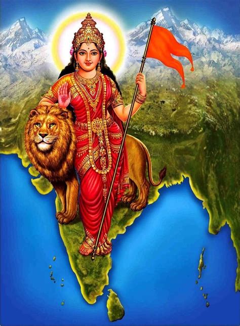 Bharat Mata And Her Unruly Daughters | Mother india, India painting, Indian flag photos