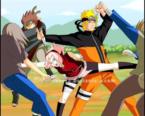 Naruto.Sakura.FIGHT by innera on DeviantArt