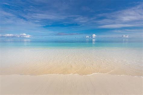 Beach And Tropical Sea, Tranquil Nature Photograph by Levente Bodo ...