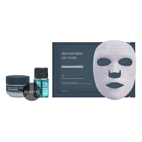 mesoestetic Dermamelan Mask & Oil Removing Solution & Ion Mask - SKINCVRE