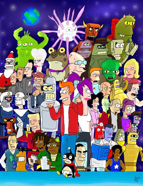 My futurama fan art! : r/futurama