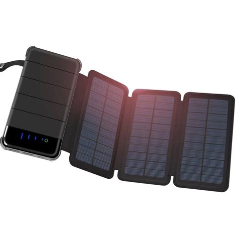 Portable Solar Power Bank 30000mah Universal Charger Solar Panel ...