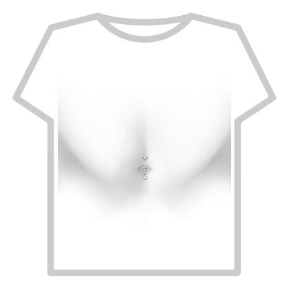 belly button piercing w ab shadings - Roblox | Roblox t shirts, Roblox ...