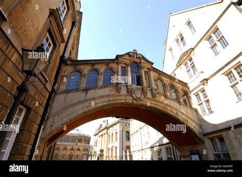 Hertford College Bridge of Sighs Rialto Bridge by architect Sir Thomas ...