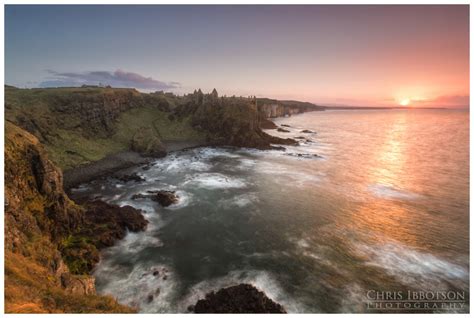 Dunluce Castle Sunset