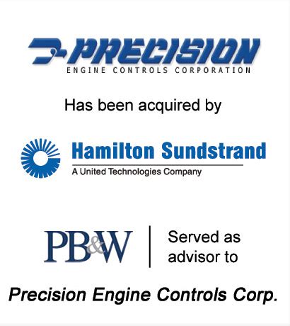 Precision Engine Controls has been acquired by Hamilton Sundstrand ...