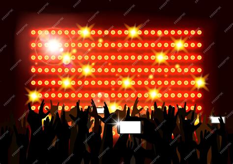 Premium Vector | Background crowd of party people