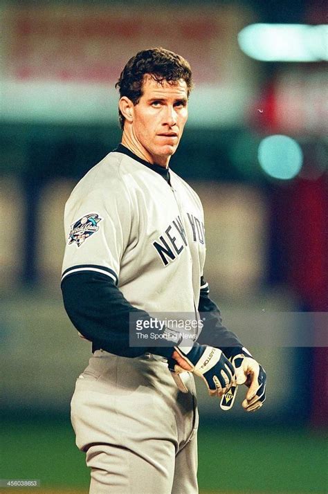 Paul O'Neill of the New York Yankees during Game Three of the World Series against the New Y ...