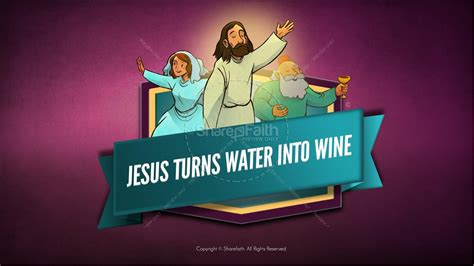 Jesus Turns Water Into Wine Kids Bible Story | Clover Media