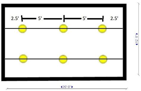 Recessed lighting spacing - How many recessed lights do I need? How far apart do I place my ...