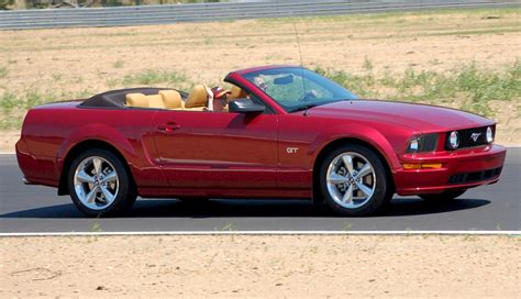 Redfire Red 2007 Ford Mustang GT Convertible