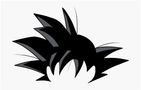 Goku Hair Png - Goku Ultra Instinct Hair Png, Transparent Png - kindpng