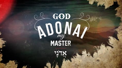 The Names of God: Adonai - Reston Bible Church