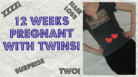 12 Weeks Pregnant with Twins ♥ The Story so Far! - YouTube