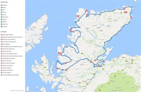 7 Day North Coast 500 Camping Itinerary - Finding the Universe | North ...