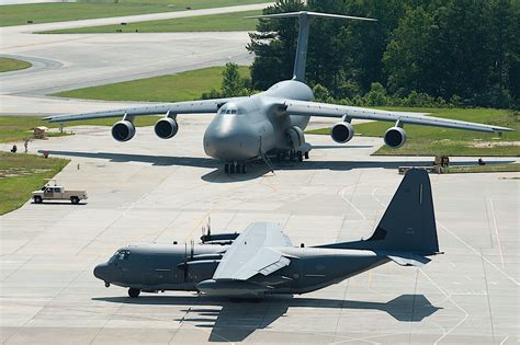 C-5M Super Galaxy Emerges From the Clouds Like a Prehistoric Behemoth ...