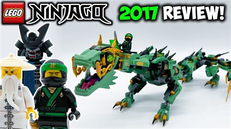 2017 Green Ninja Mech Dragon Review! LEGO Ninjago Movie Set 70612 ...