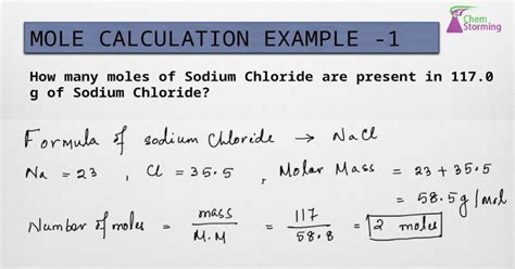 Chapter 1-4 mole calculation examples - [PPTX Powerpoint]