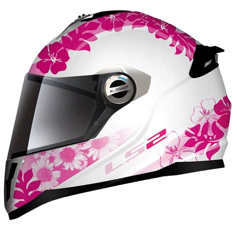 LS2 FF392 Vanity Pink Junior Motorcycle Helmet Girls Kids Childrens ...