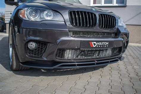 BMW - X5 - E70 FACELIFT - M-PACK - Front Splitter - V1 – Maxton Design Canada