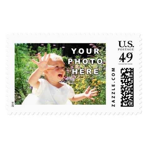 YOUR PHOTO Personalized Postage Stamps USPS Stamp | Zazzle