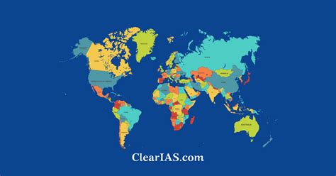 Countries of the World Listed By Continent - Clear IAS