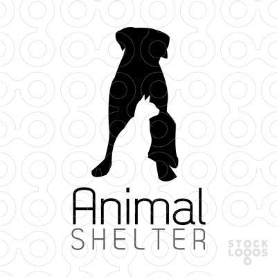 Logo design examples, Logo design, Animal shelter