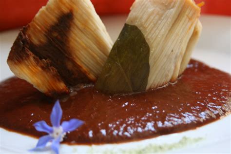 Mole tamales. From the book "Celebraciones Mexicanas; History, Traditions and Recipes" http ...