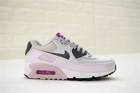 Womens Nike Air Max 90 Pure Platinum/Dark Grey