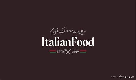 Descarga Vector De Plantilla De Logotipo De Restaurante Italiano