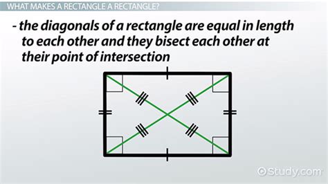 What is a Rectangle? | Types, Characteristics & Examples - Lesson ...