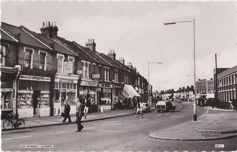 Ley Street Ilford opposite Plesseys | London history, Street view, Street