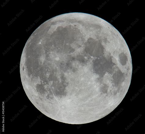 Extremely High Resolution Photo of Moon Lunar Surface Stock Photo | Adobe Stock