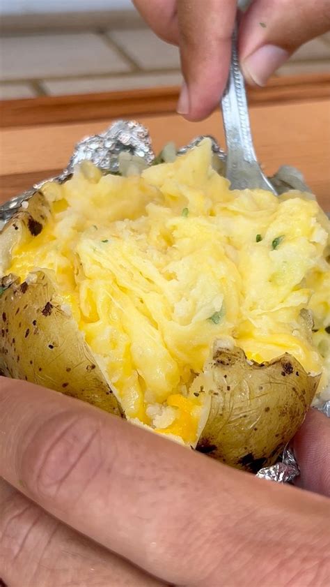 La mejor papa asada que me he cocinado🥵 | CHEESEPOTATO 🥔 - Cocinando a mi manera ️ ️ ...