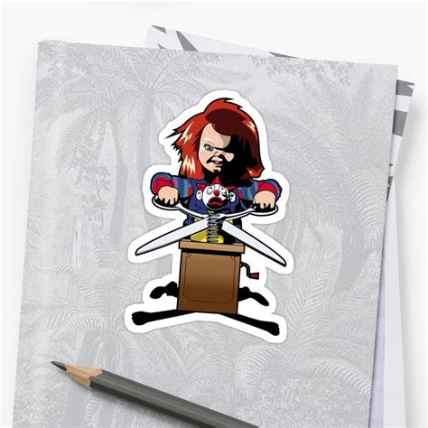 "Child's Play 2 (Chucky)" Sticker by killrart | Redbubble