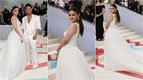 Met Gala 2023: Alia Bhatt Looks Stunning In Prabal Gurung's Pearly ...