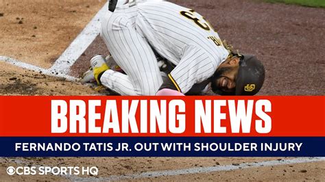 Fernando Tatis Jr. Out at Least a Few Weeks With Shoulder Injury | CBS ...