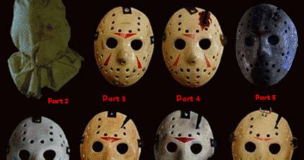 80's Horror Movies: Evolution Of The Jason Voorhees Mask