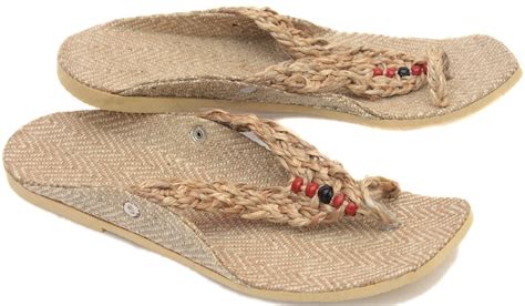 Jute Chappals with Beads